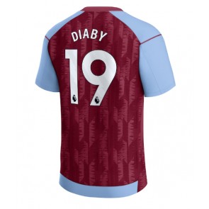 Maillot de foot Aston Villa Moussa Diaby #19 Domicile 2023-24 Manches Courte